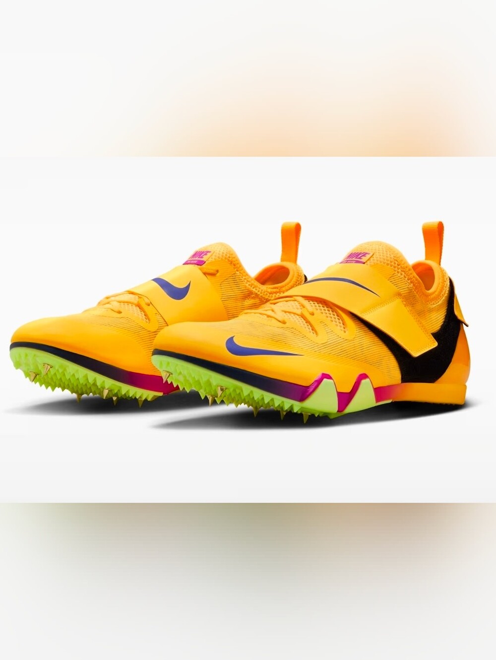 NWOB Nike Pole Vault EliteTrack & Field Jumping Women Spikes W.Bag US 13